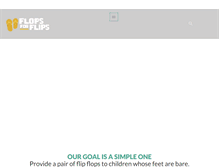 Tablet Screenshot of flopsforflips.org